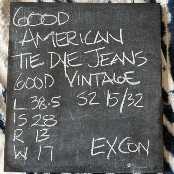 Good American Vintage Shibori Tie Dye Jeans - Picture 9 of 16